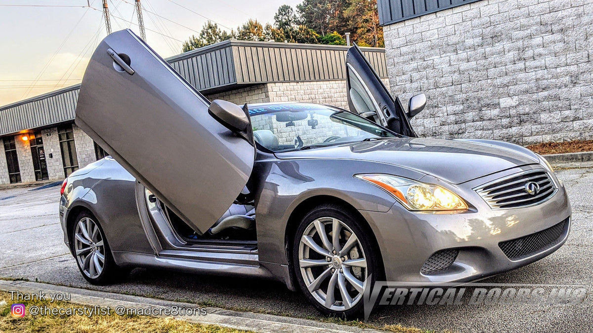 Vertical Doors Inc conversion kit for 2008–2014 Infiniti G37 Coupe - image 1