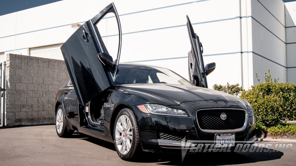 Vertical Doors Inc conversion kit for 2015–2022 Jaguar XF-Type - image 1