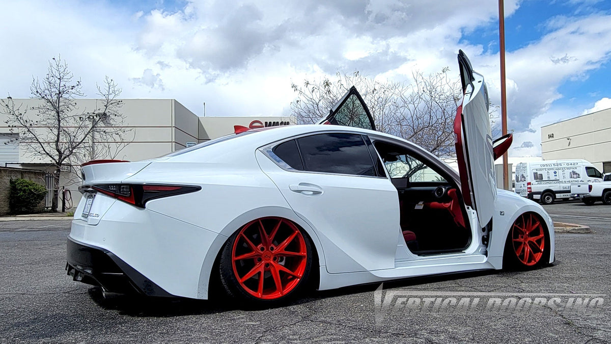 Vertical Doors Inc conversion kit for 2014–2026 Lexus IS350 - image 2