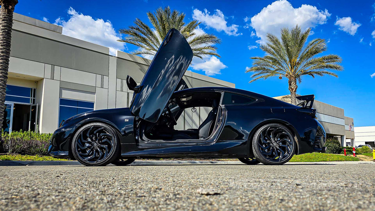 Vertical Doors Inc conversion kit for 2015–2023 Lexus RC - image 3