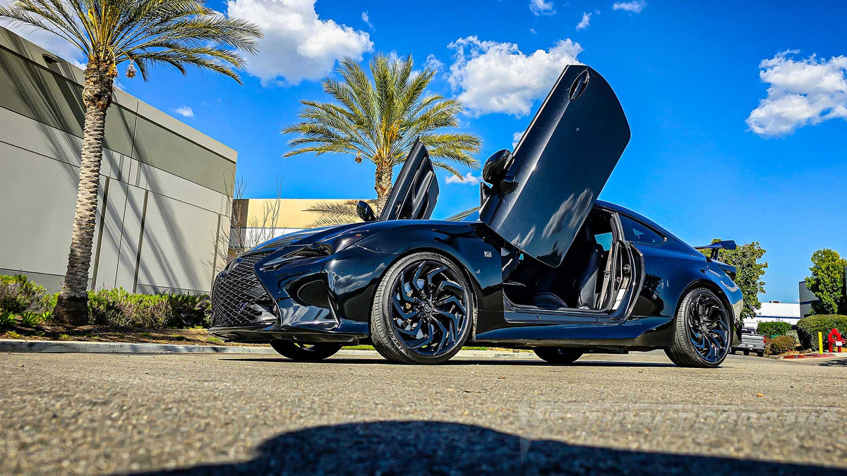 Vertical Doors Inc conversion kit for 2015–2023 Lexus RC - image 2