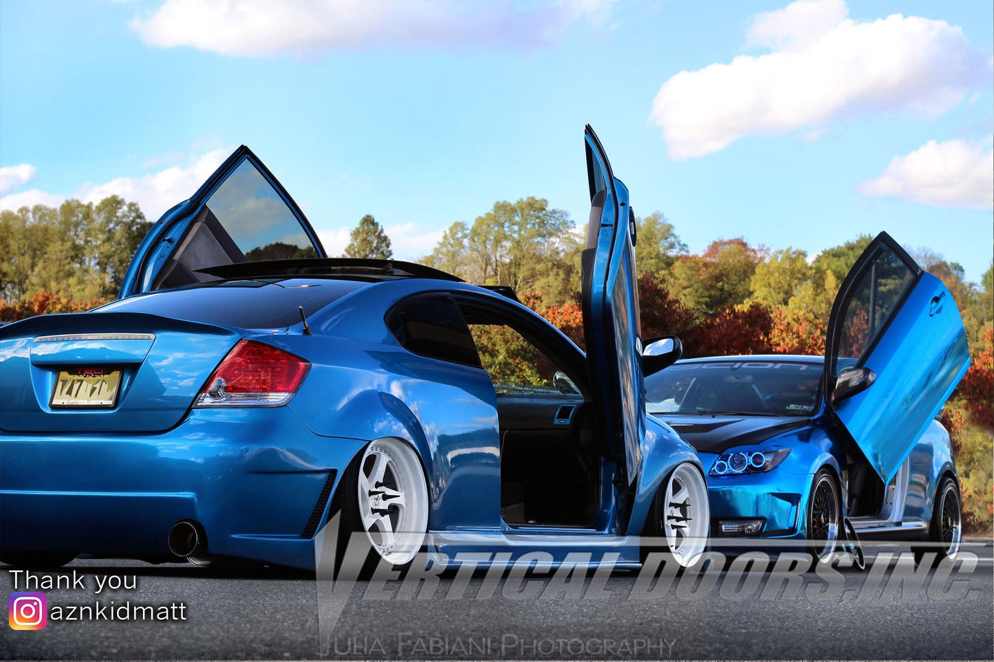 Vertical doors kit compatible Scion TC 2005-2010