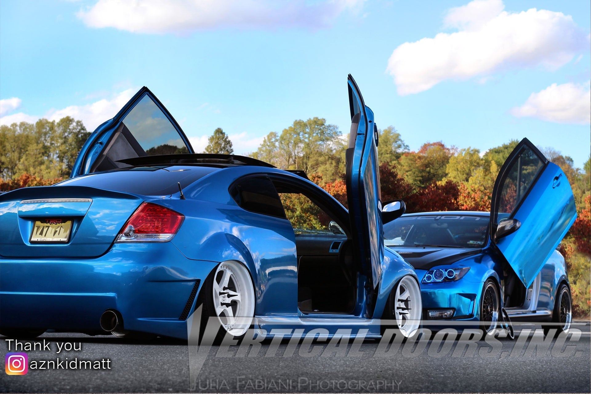 Vertical doors kit compatible Scion TC 2005-2010