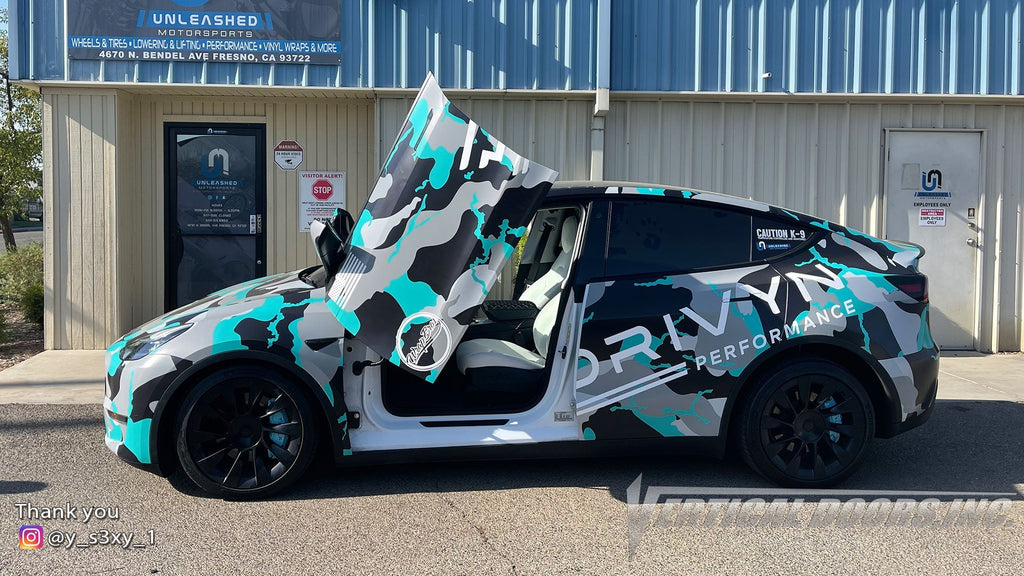 Vertical Doors Inc conversion kit for 2020–2024 Tesla Model Y - image 2