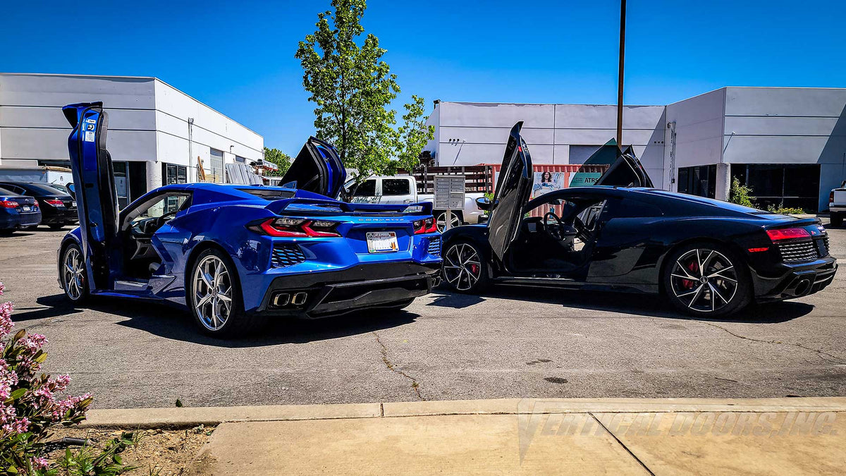 Audi R8 Gen 2 Vertical Door Kit | Lambo Doors 2016-2023 | V10 Premium | Supercar