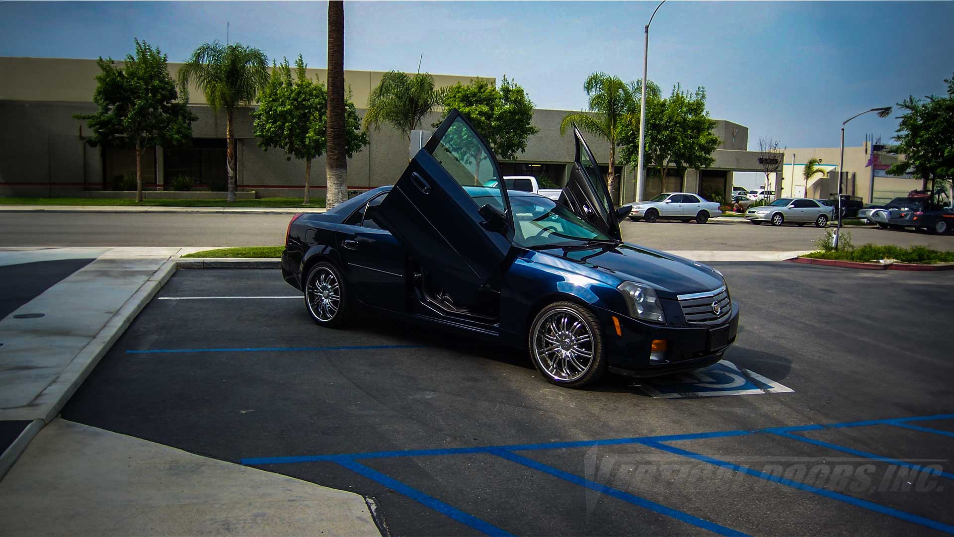 Vertical Doors Inc conversion kit for 2008–2013 Cadillac CTS Sedan - image 4