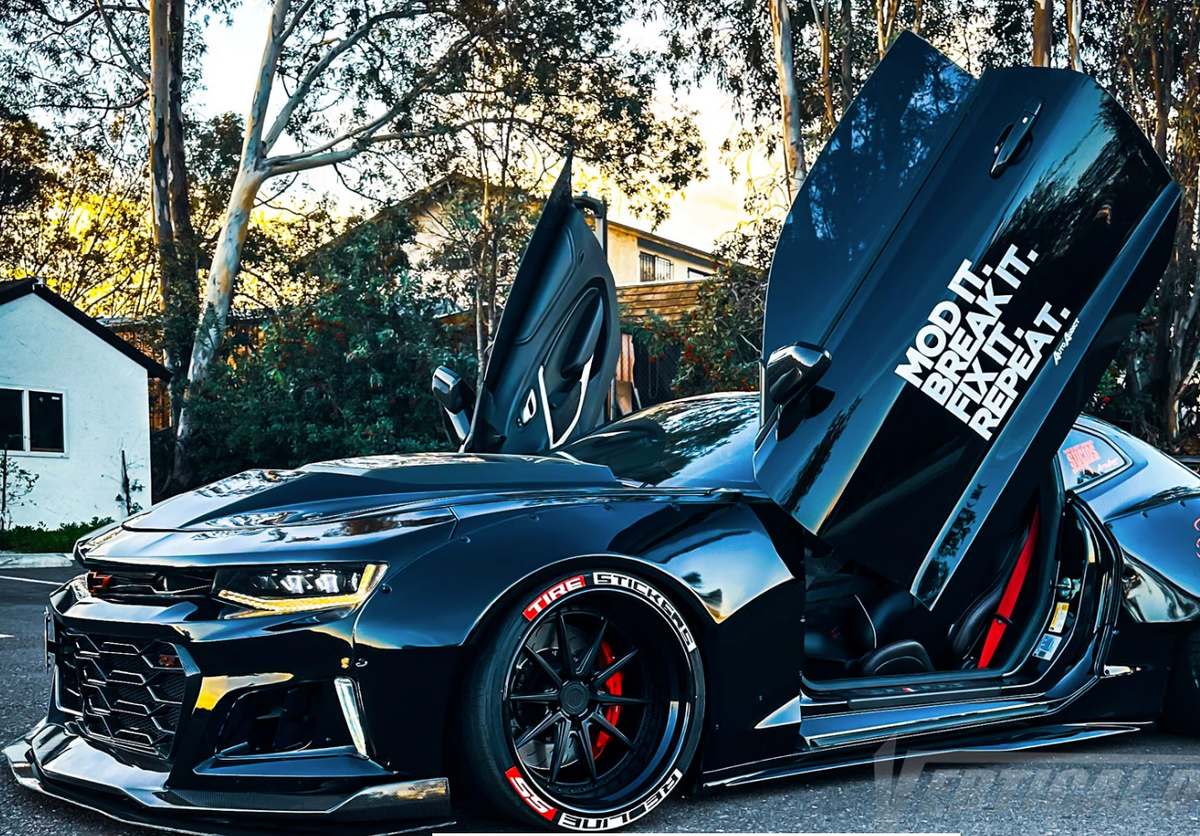 Vertical Doors Inc conversion kit for 2016–2024 Chevrolet Camaro - image 4