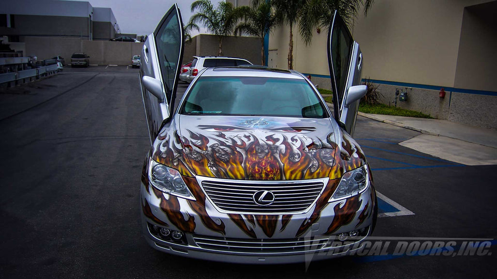 Vertical Doors Inc conversion kit for 2007–2010 Lexus LS460 - image 3