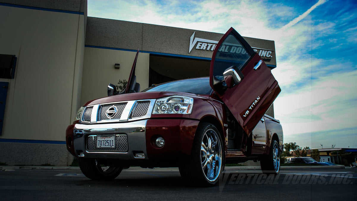 Vertical Doors Inc conversion kit for 2003–2015 Nissan Titan - image 2