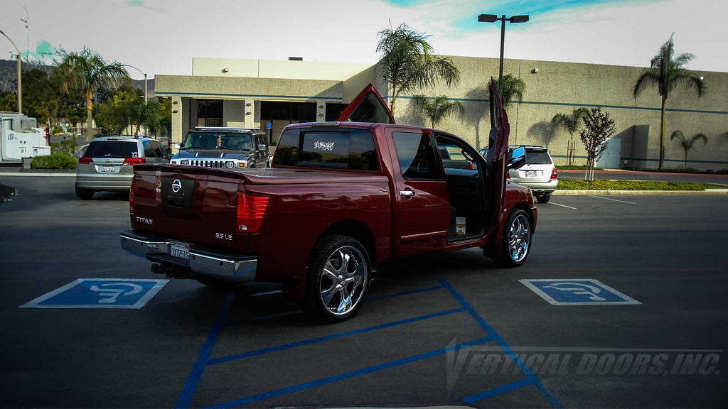 Vertical Doors Inc conversion kit for 2003–2015 Nissan Titan - image 3
