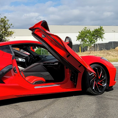 Vertical Doors Inc conversion kit for 2020–2026 C8 Corvette Butterfly (ZLR) - image 1