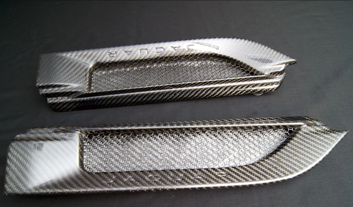 Jaguar F-Type Carbon Fiber Side Power Vents (2014-2016)