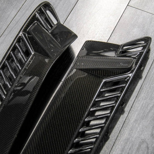 Corvette C7 Carbon Fiber Fender Vents (2014-2019) | Z06-Style
