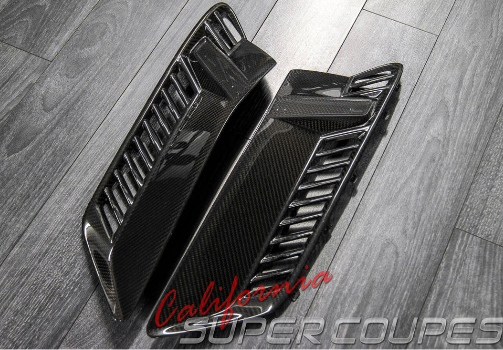 Corvette C7 Carbon Fiber Fender Vents (2014-2019) | Z06-Style