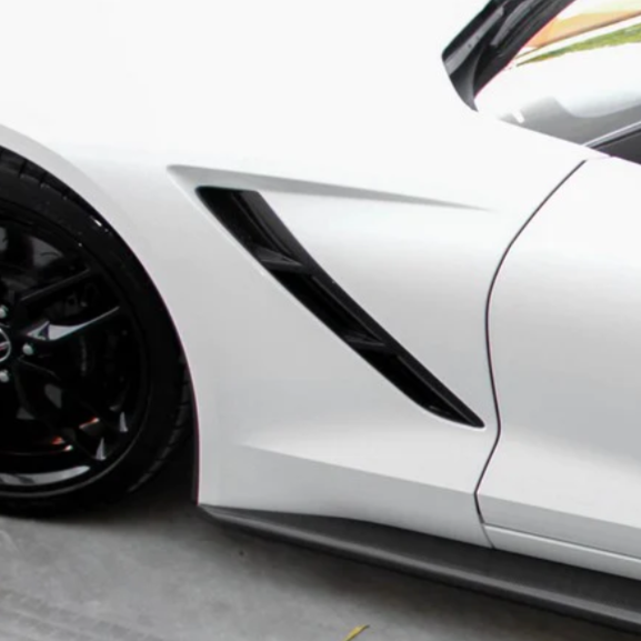 Corvette C7 Carbon Fiber Fender Vents (2014-2019) | Z06-Style