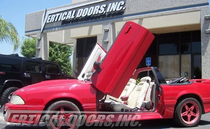 Ford Mustang Lambo Doors By Vertical Doors, Inc