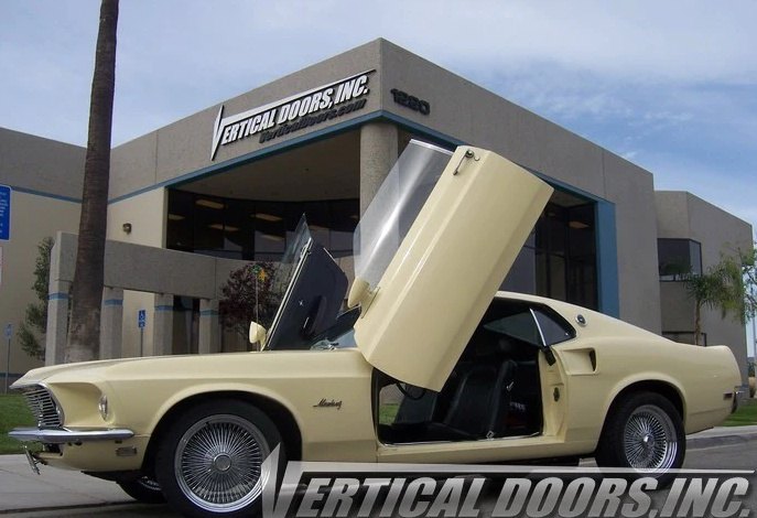 Ford Mustang Lambo Doors By Vertical Doors, Inc