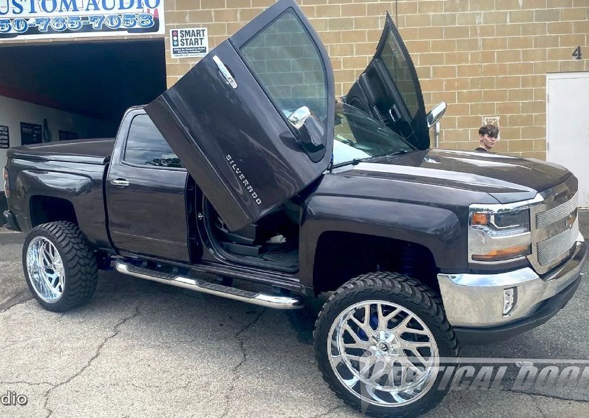 Chevrolet Silverado Door Hinges By Vertical Doors, Inc - Vertical Doors, Inc. By Autobunch®