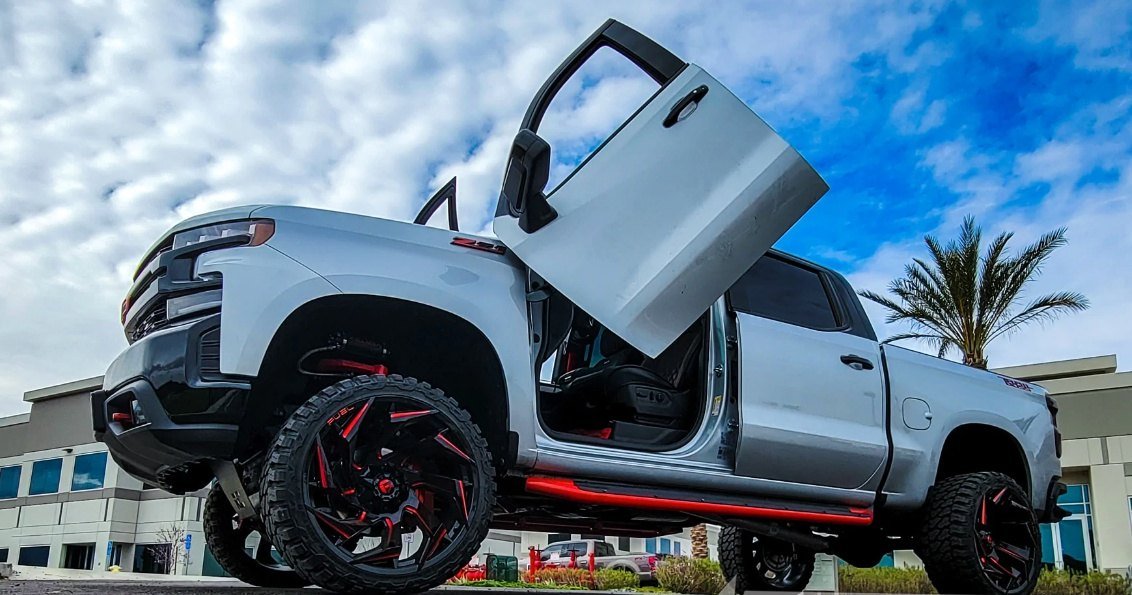 Chevrolet Silverado Door Hinges By Vertical Doors, Inc - Vertical Doors, Inc. By Autobunch®