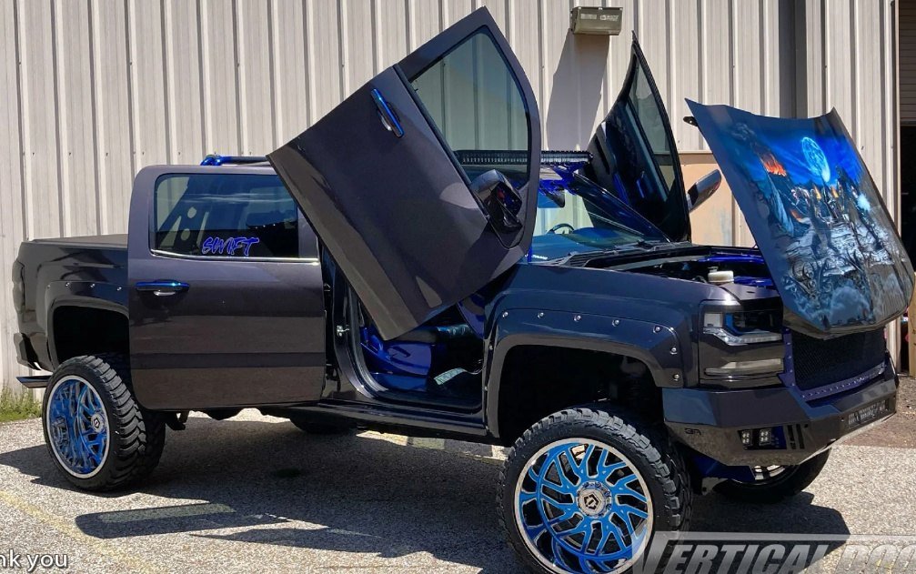 Chevrolet Silverado Door Hinges By Vertical Doors, Inc - Vertical Doors, Inc. By Autobunch®