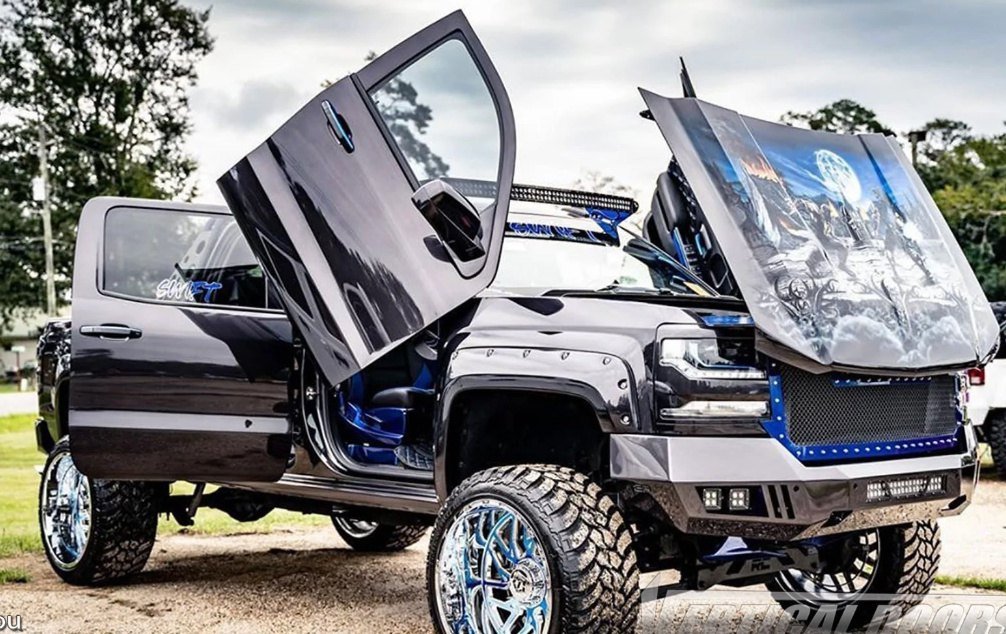 Chevrolet Silverado Door Hinges By Vertical Doors, Inc - Vertical Doors, Inc. By Autobunch®