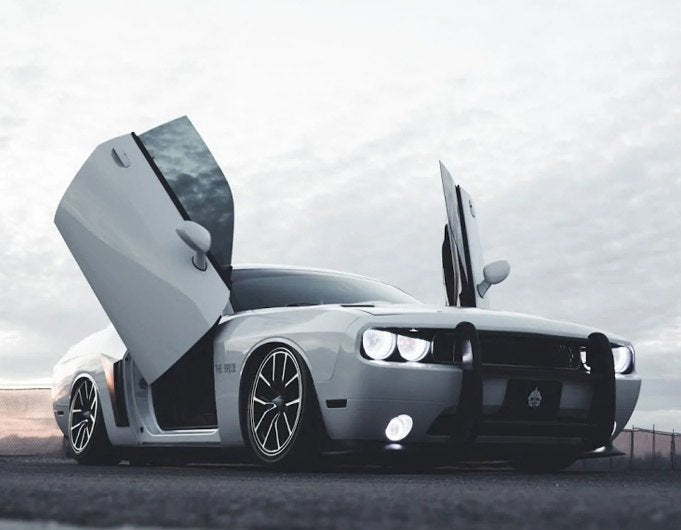 Vertical Doors Inc conversion kit for 2009–2023 Dodge Challenger - image 2